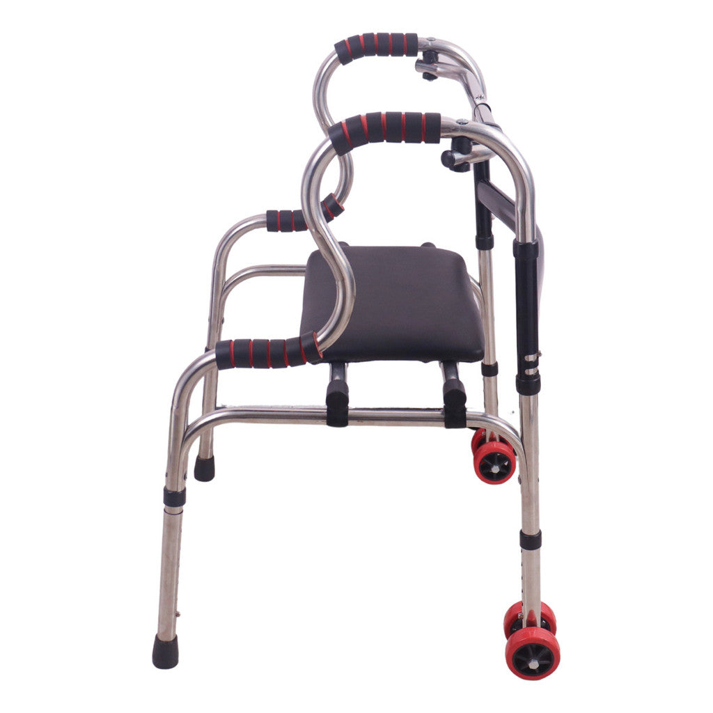 Rollator walker/lightweight rollator/walker with seat and wheels