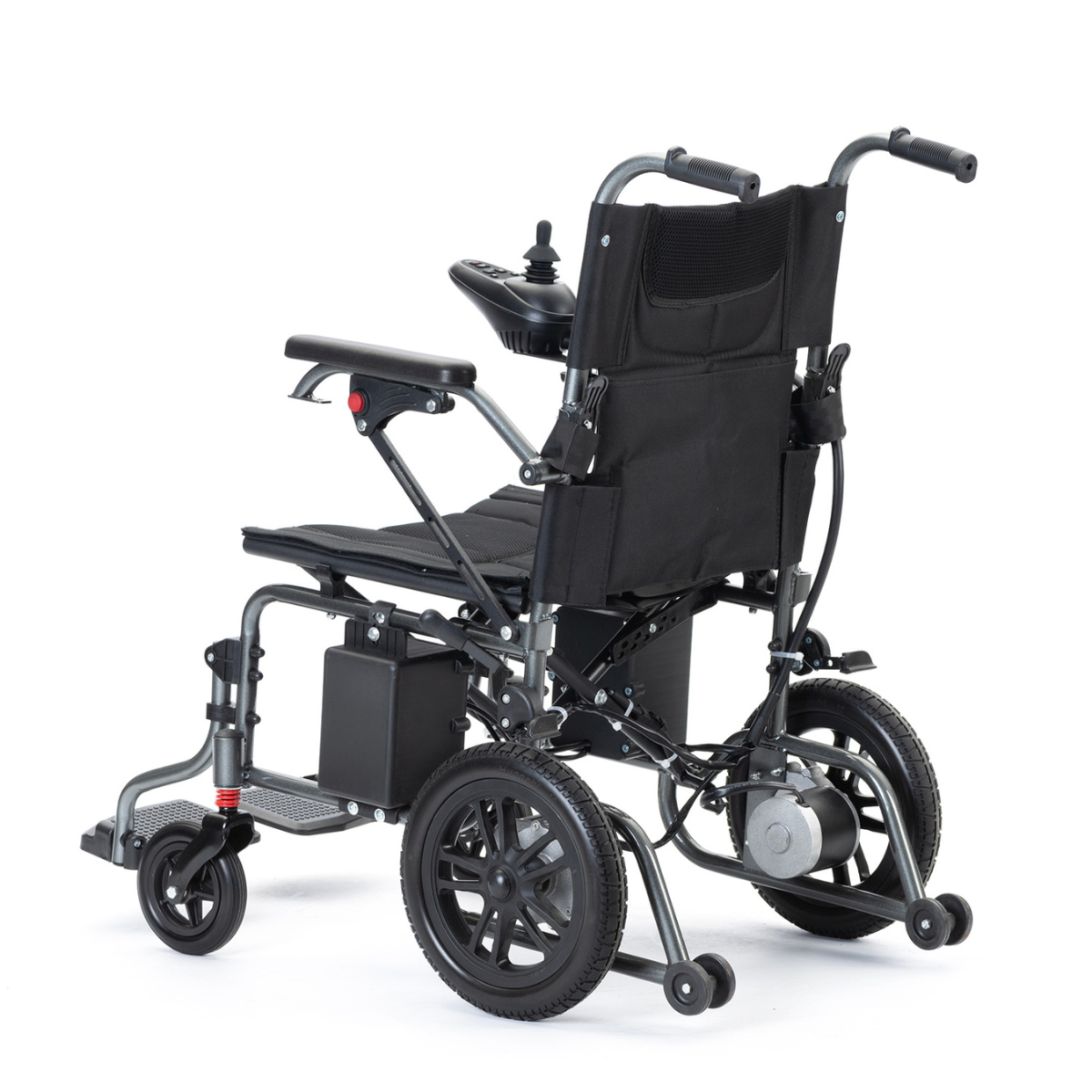 WINNERMED Foldable Steel Wheelchair Lightweight Compact