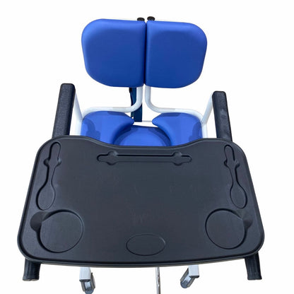 WINNERMED Patient Lift Transfer Chair for Elderly and Home, Portable Adjustable Height Lift Nursing Wheelchair