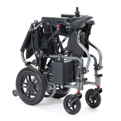 WINNERMED Foldable Steel Wheelchair Lightweight Compact