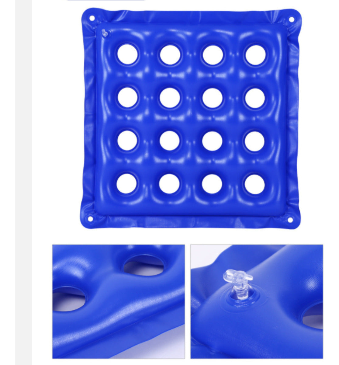 Anti-decubitus cushion, coccyx cushion, orthopedic seat.