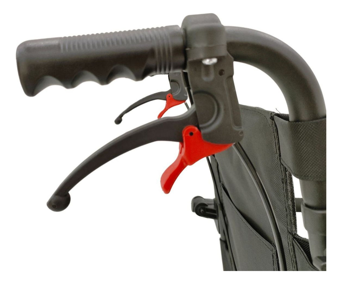 Compact Folding Transfer Chair - Black