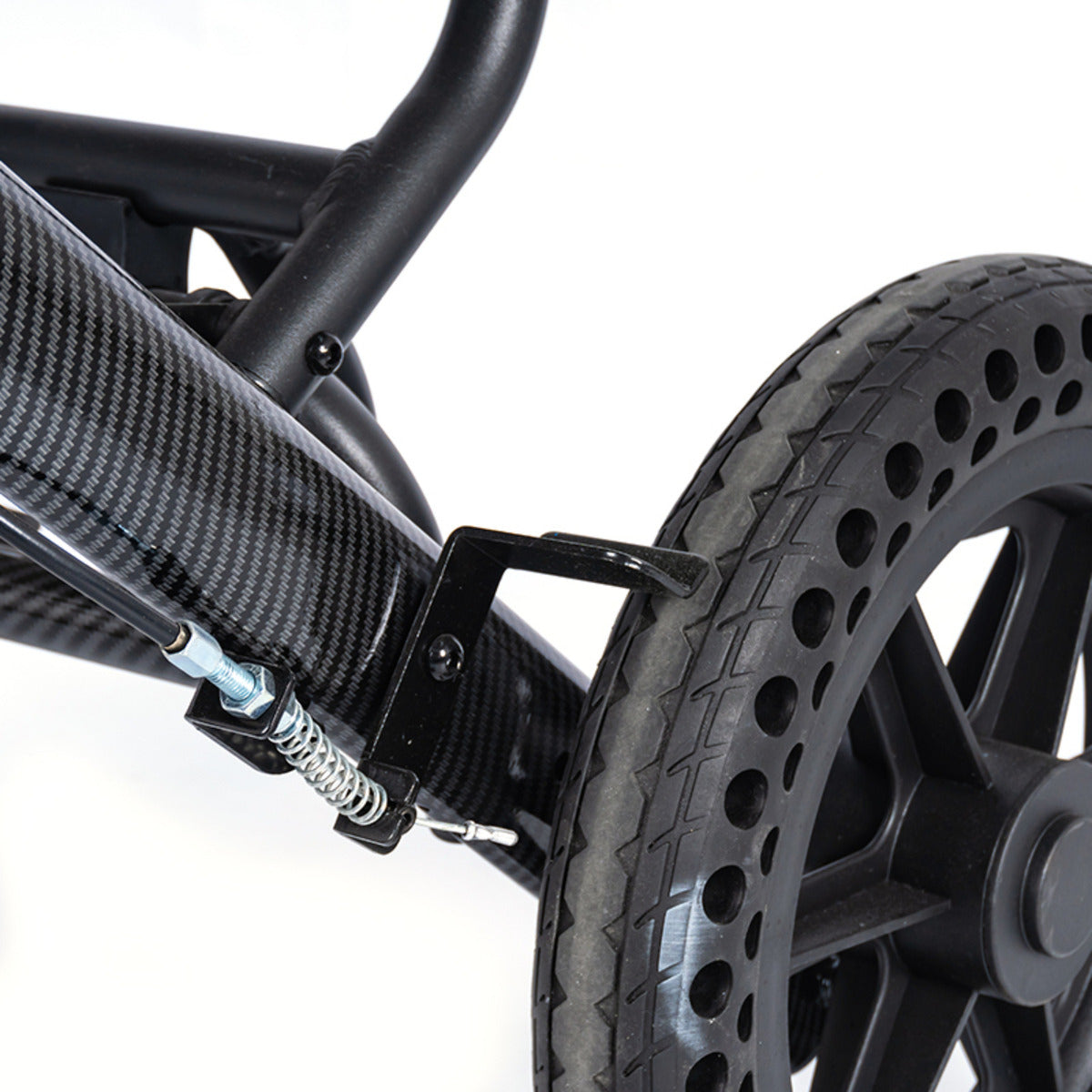 Compact Folding Transfer Chair - Black