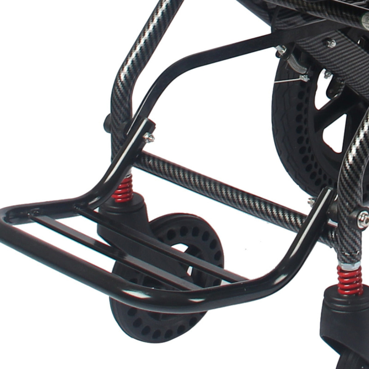 Compact Folding Transfer Chair - Black