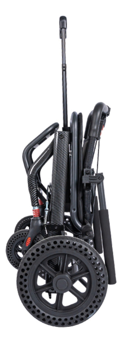 Compact Folding Transfer Chair - Black