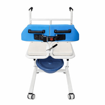 WINNERMED Patient Lift Transfer Chair for Elderly and Home, Portable Adjustable Height Lift Nursing Wheelchair WINNERMED Patient Lift Transfer Chair for Elderly and Home, Portable Adjustable Height Lift Nursing Wheelchair